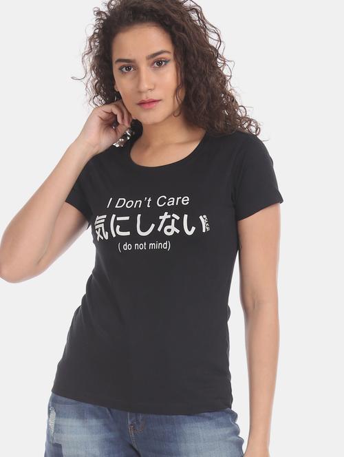 round neck graphic tee - 17836678 - Very Small Image - 1