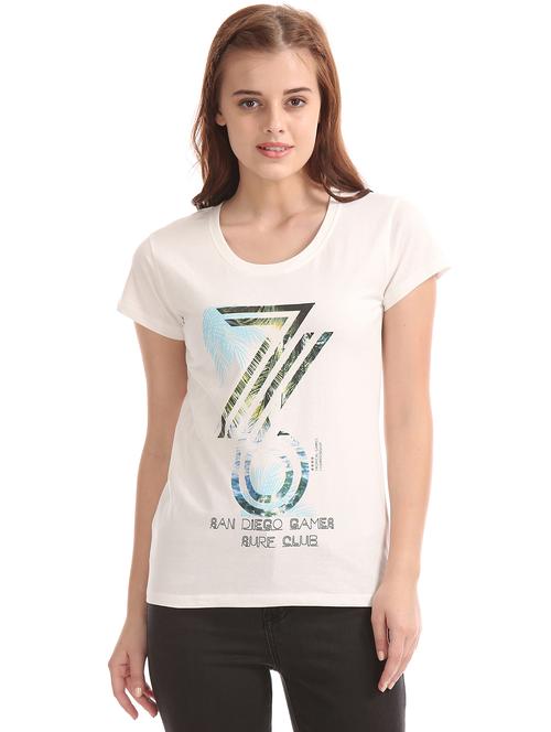round neck graphic tee - 17836735 - Very Small Image - 1