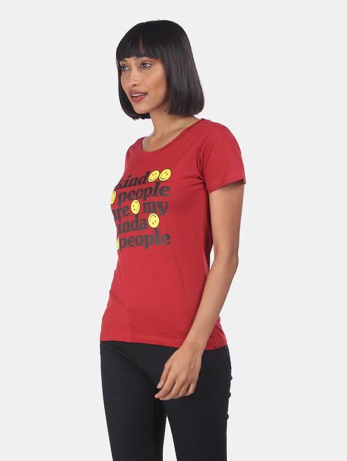 round neck graphic tee - 17836753 - Very Small Image - 1