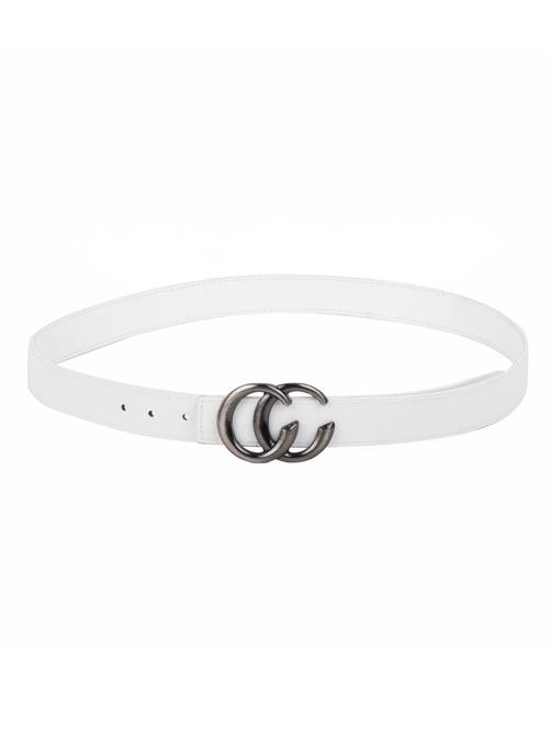 white leather belt - 17837492 - Very Small Image - 1