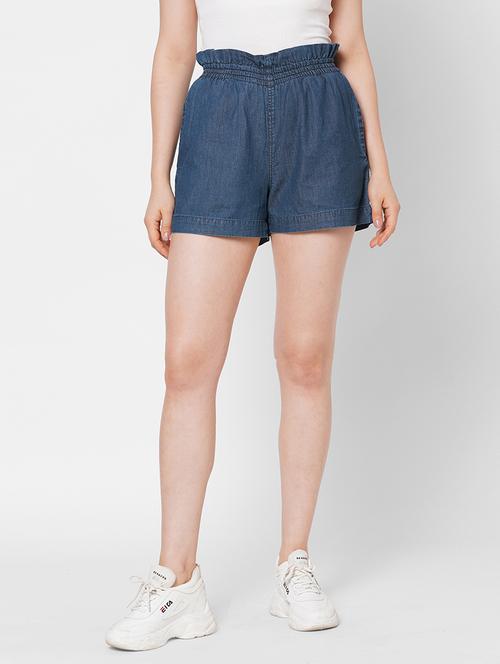 high rise denim short - 17837655 - Very Small Image - 1