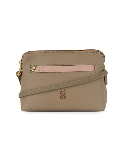 beige pvc sling bag - 17838442 - Very Small Image - 1