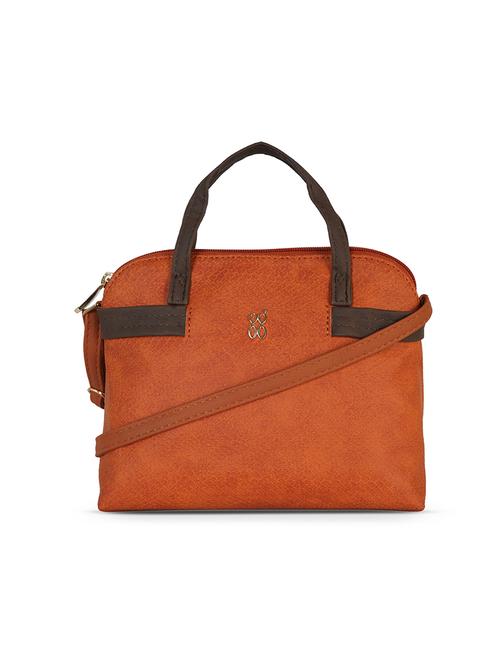 orange pvc handbag - 17838453 - Very Small Image - 1