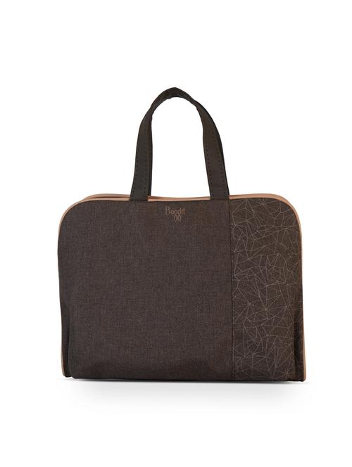 brown nylon regular laptop bag - 17838463 - Very Small Image - 1