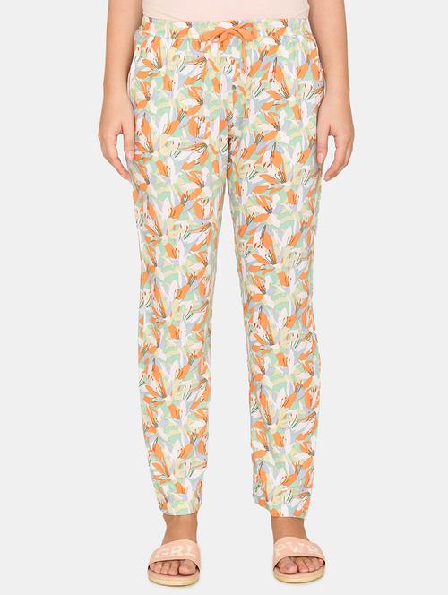drawstring waist printed pajama - 17839418 - Very Small Image - 1