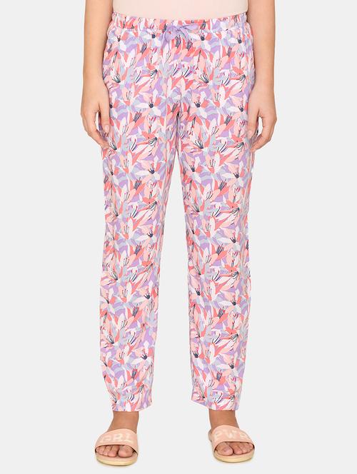 drawstring waist printed pajama - 17839419 - Very Small Image - 1