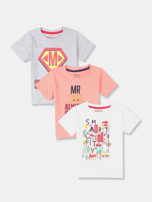 set of 3 printed t-shirt - 17840528 - Very Small Image - 1