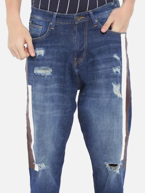 darkblue cotton jeans - 17840913 - Very Small Image - 1
