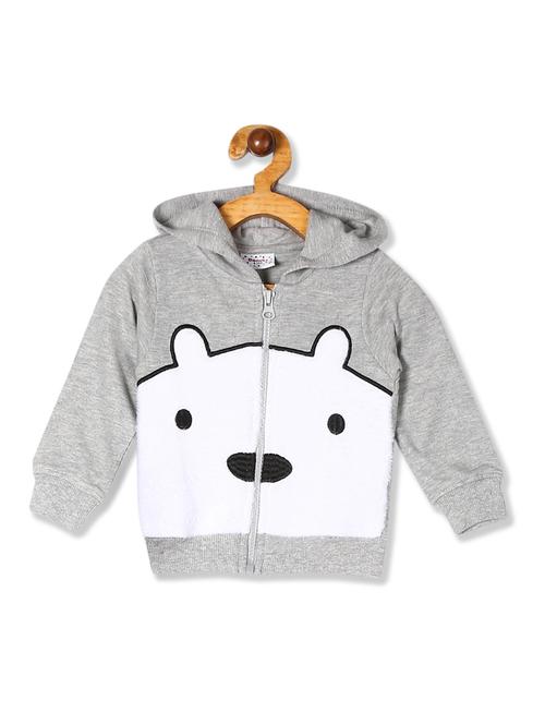 hooded neck graphic sweatshirt - 17842304 - Very Small Image - 1