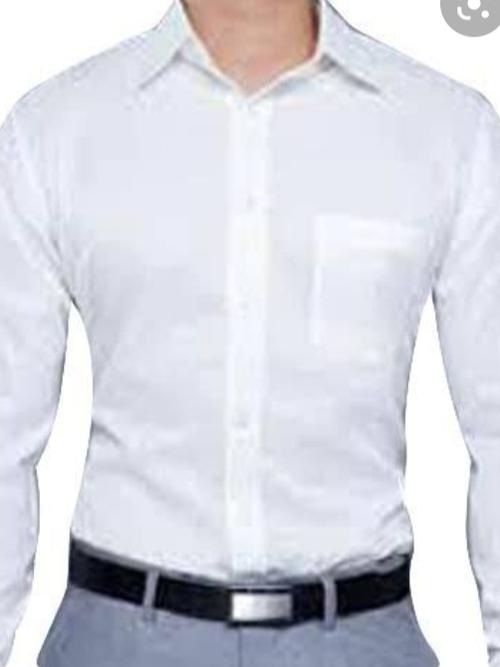 white cotton formal shirt - 17842793 - Very Small Image - 1