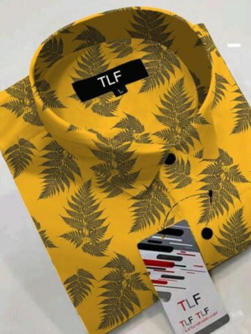 yellow cotton shirt - 17845026 - Very Small Image - 1