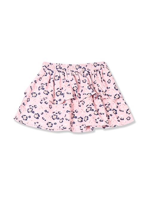 pink printed flared skirt - 17845358 - Very Small Image - 1