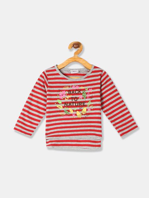 red striped regular tee - 17845555 - Very Small Image - 1