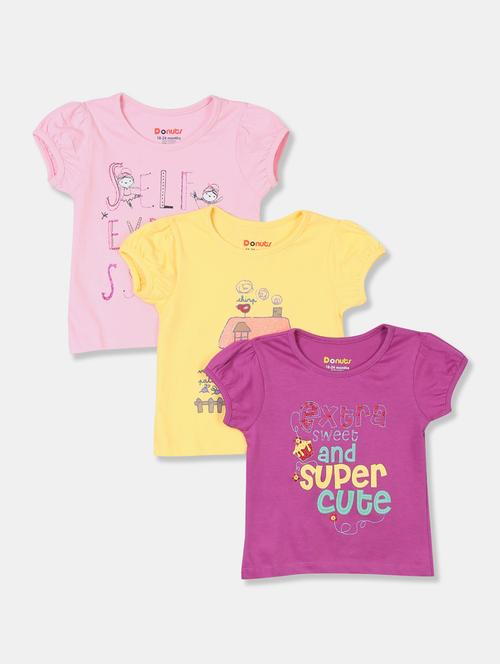 set of 3 printed tee - 17845573 - Very Small Image - 1