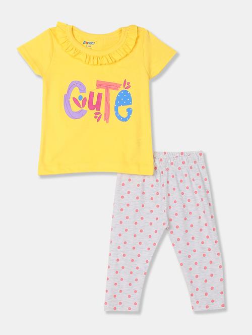 multi colored cotton shorts set - 17845862 - Very Small Image - 1