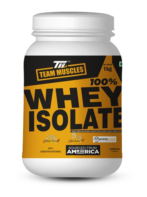 team muscles 100% whey isolate is - 17846507 - Very Small Image - 1