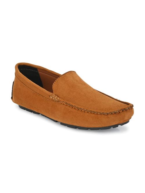 tan suede slip on loafers - 17846574 - Very Small Image - 1