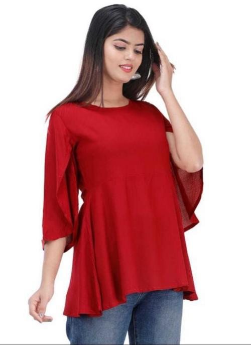 red cotton shirt - 17846716 - Very Small Image - 1