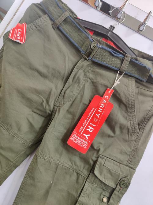 green cotton capris - 17848760 - Very Small Image - 1