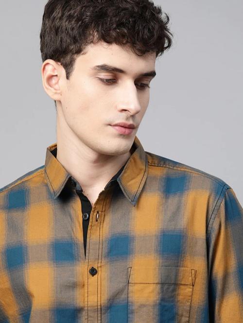 multi colored cotton casual shirt - 17850105 - Very Small Image - 1