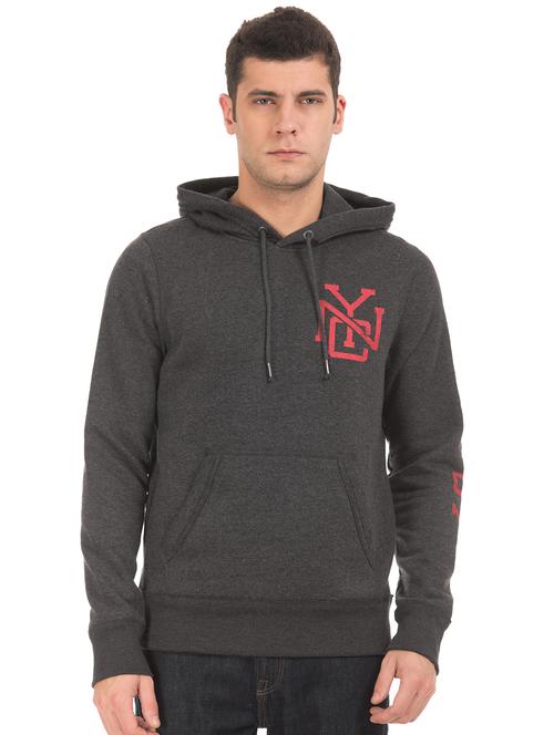 grey printed sweatshirt - 17850217 - Very Small Image - 1
