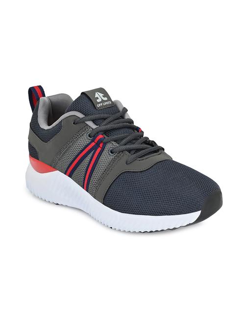 navy blue lace up sport shoe - 17850460 - Very Small Image - 1