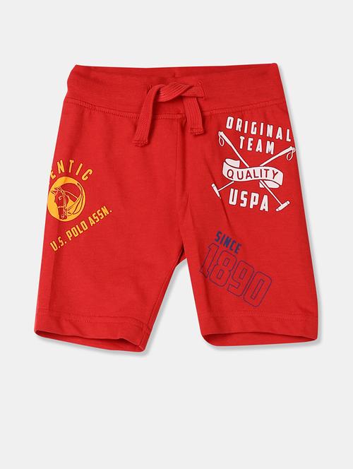 red printed shorts - 17854701 - Very Small Image - 1