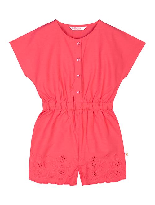 red solid playsuits - 17854849 - Very Small Image - 1