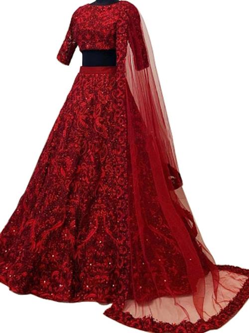 digenar taffeta chen teach lehengha - 17855389 - Very Small Image - 1