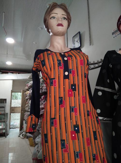 yellow cotton kurta - 17855629 - Very Small Image - 1