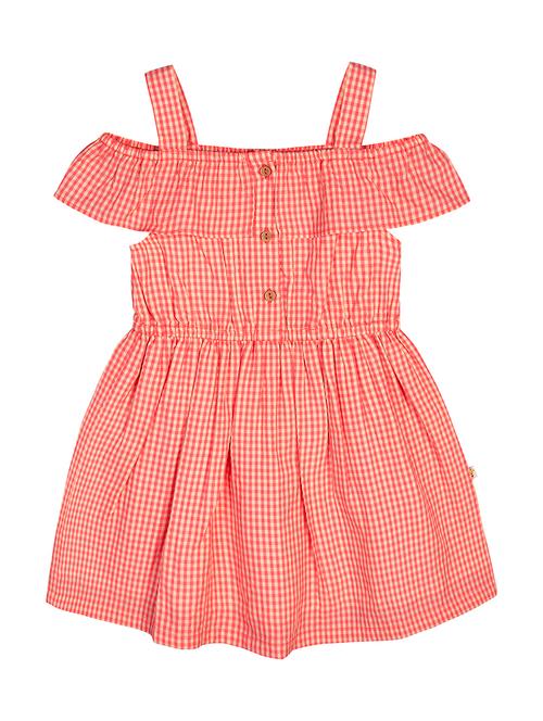 pink printed frock - 17855972 - Very Small Image - 1