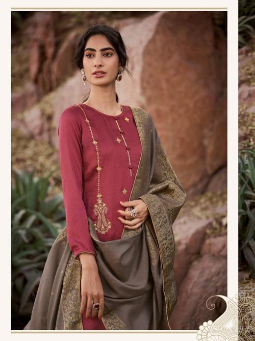 top - mini silk with embroidery - 17857045 - Very Small Image - 1