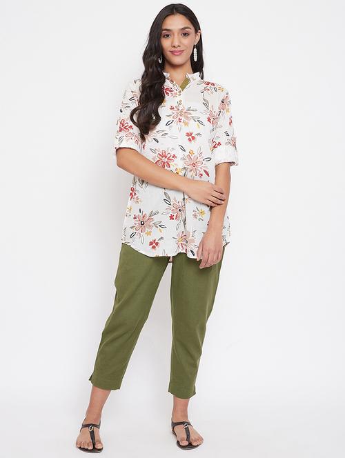printed kurta pant set - 17859245 - Very Small Image - 1