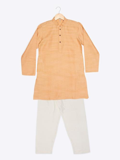 mandarin neck kurta pajama set - 17859440 - Very Small Image - 1