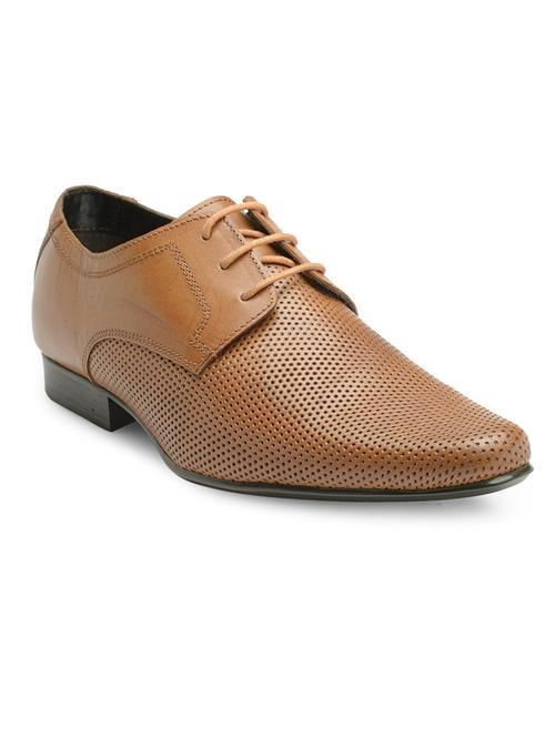 tan leather formal shoes - 17859660 - Very Small Image - 1