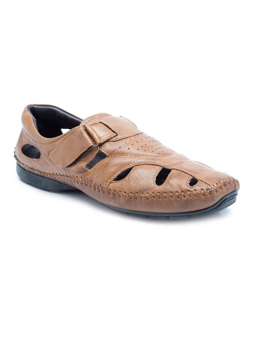 tan back strap sandal - 17859688 - Very Small Image - 1