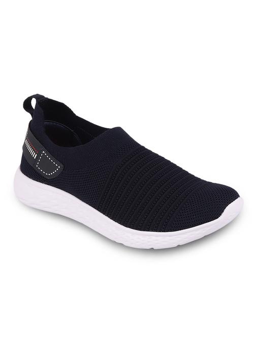 navy blue textured slip on - 17859746 - Very Small Image - 1