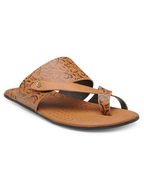tan toe separator slipper - 17859798 - Very Small Image - 1
