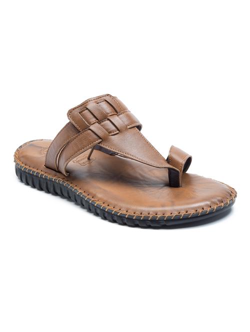 tan toe separator slipper - 17859803 - Very Small Image - 1