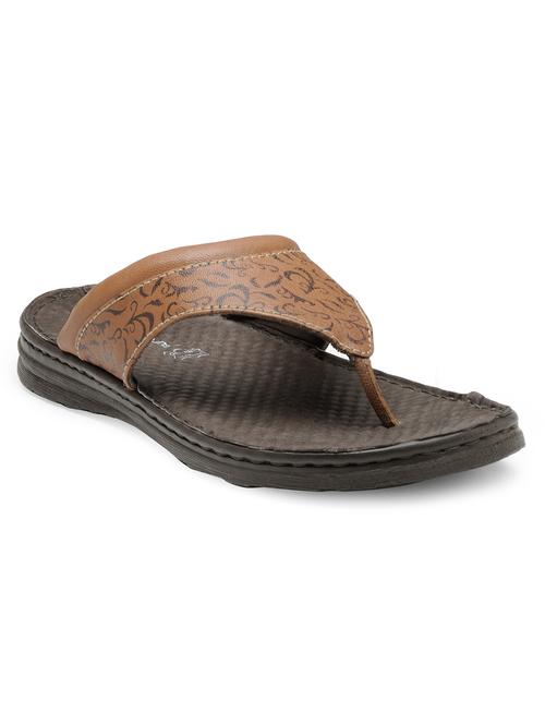 tan toe separator slipper - 17859807 - Very Small Image - 1