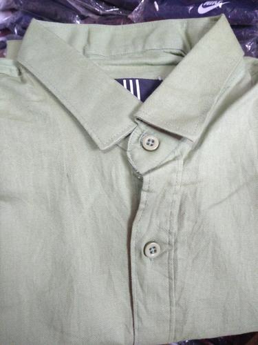green cotton shirt - 17860601 - Very Small Image - 1