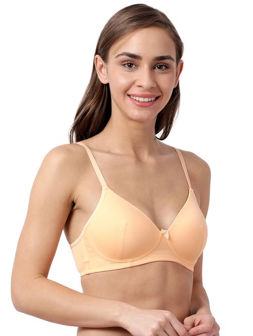 orange solid t-shirt bra - 17860896 - Very Small Image - 1