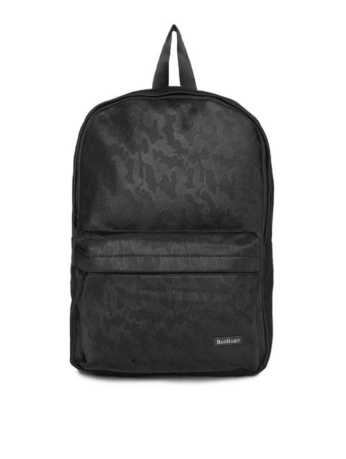 black nylon backpack - 17861538 - Very Small Image - 1