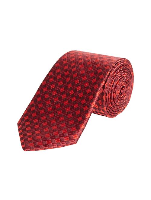 red printed tie - 17861670 - Very Small Image - 1
