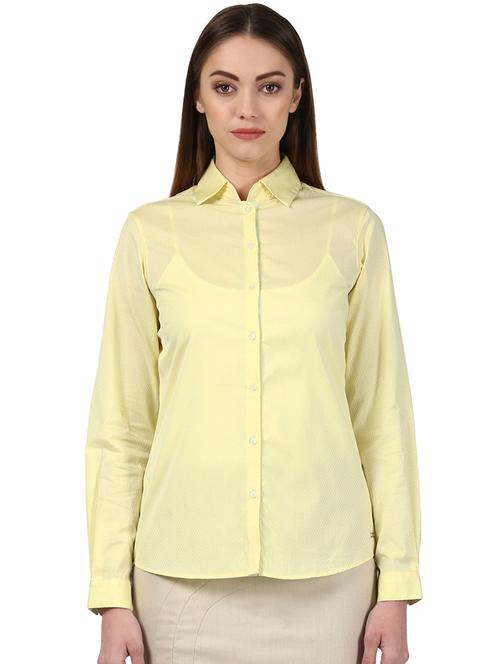 yellow printed regular shirt - 17861831 - Very Small Image - 1