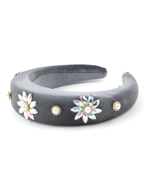 grey plastic hairband - 17863122 - Very Small Image - 1