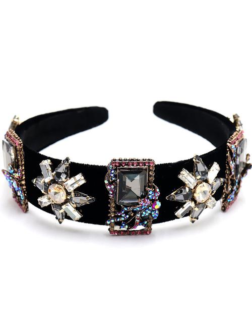 black plastic hairband - 17863128 - Very Small Image - 1