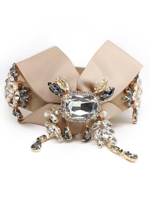 odette comfy beige hair band - 17863130 - Very Small Image - 1