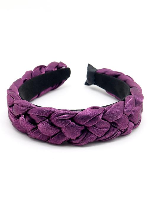 odette purple braided joyful hair band - 17863139 - Very Small Image - 1