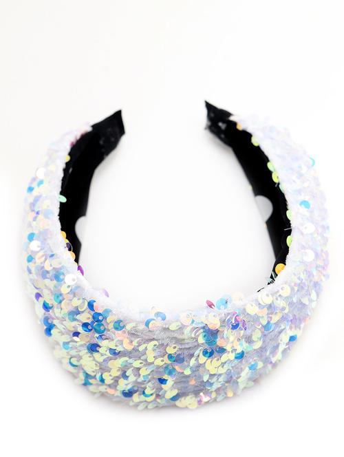 odette white luxury hair band - 17863156 - Very Small Image - 1